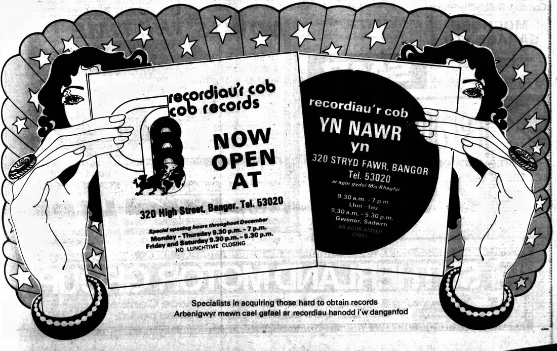 When Cob Records opened in Bangor in 1979