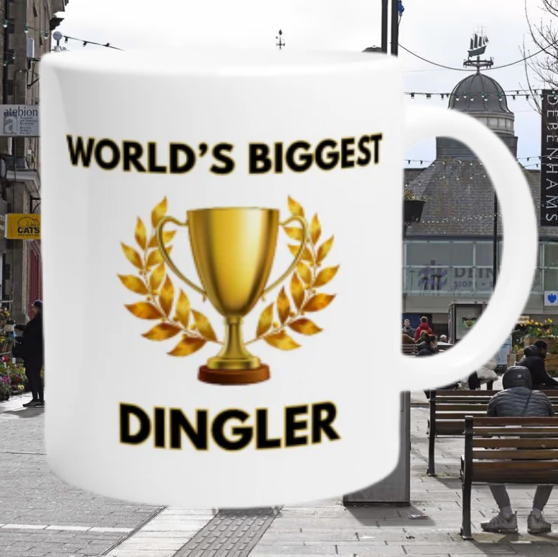 World’s Biggest ‘Dingler’ Mug