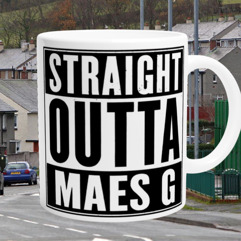 Straight OUTTA Maes G  - Bangor Mug