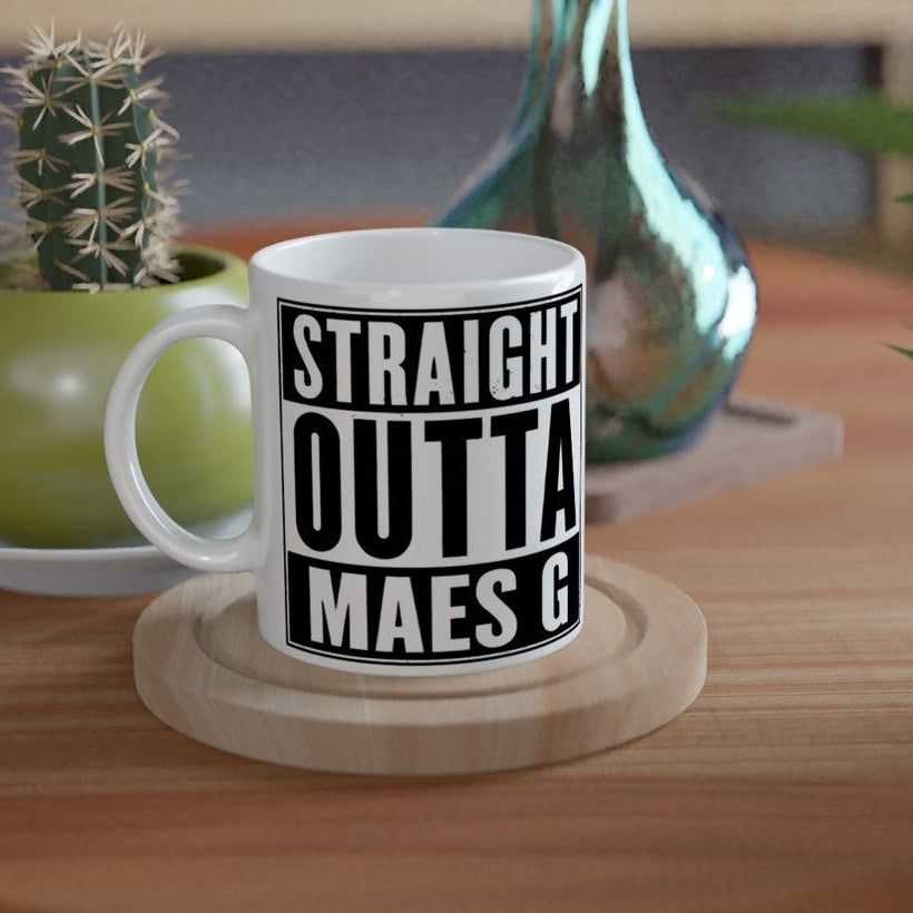 Straight OUTTA Maes G  - Bangor Mug