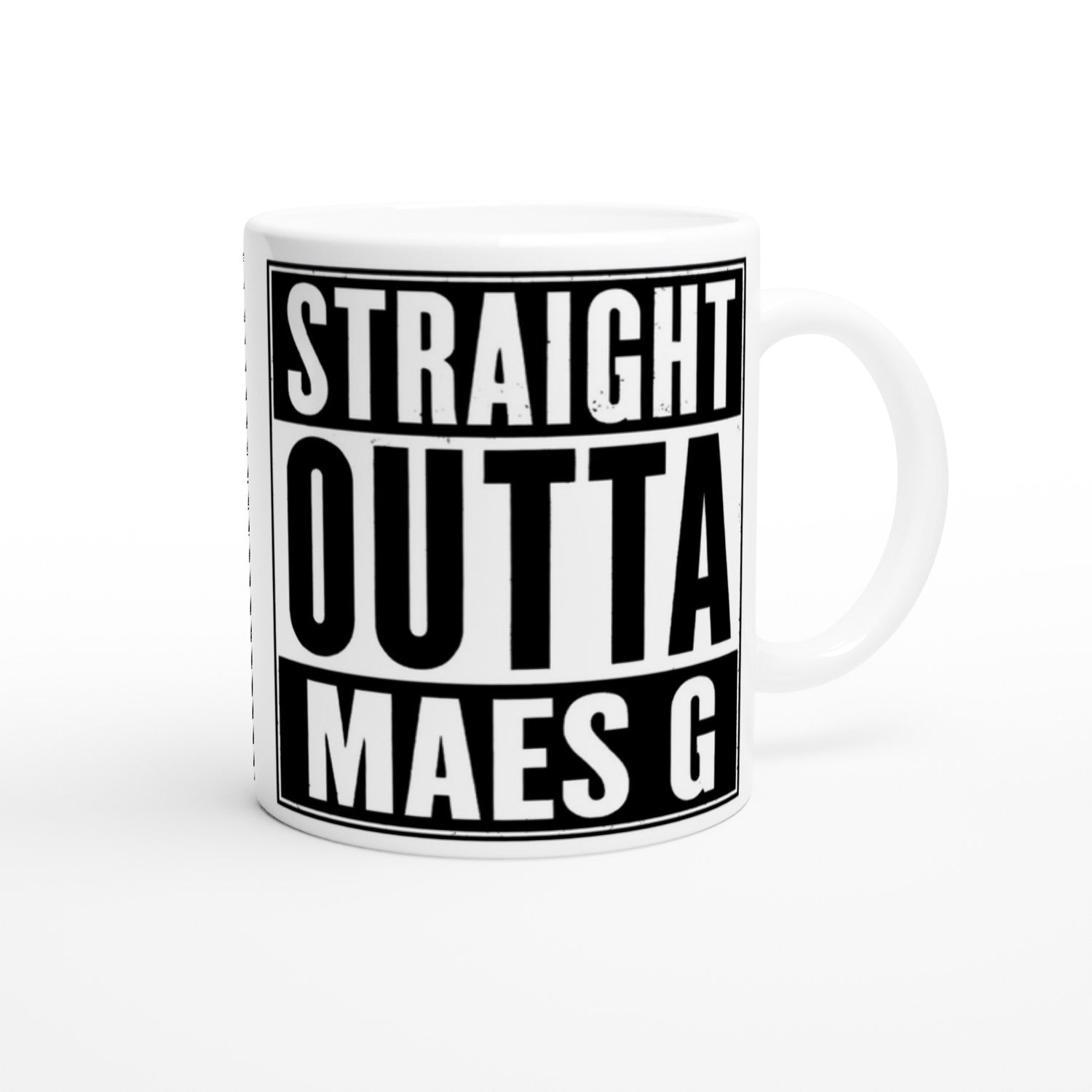 Straight OUTTA Maes G  - Bangor Mug